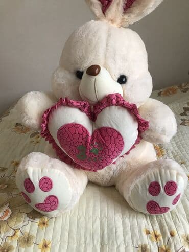 dovşan oyuncaq: Oyuncaq dovşan 15manat hec işlənməyib yenidi — 2