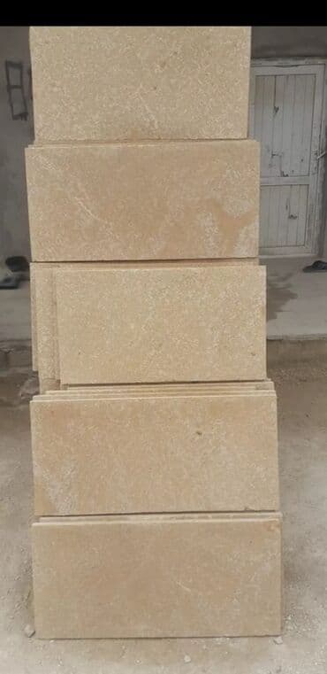 mermer pilleken: Qumdaşı fasad plitələri - Material: təbii qumdaşı - İstifadə — 15