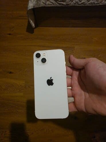 16 pro max qiyməti: IPhone 13, Ağ, Face ID — 1