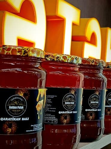 Şirniyyat məhsulları: Məhsul: Golden Pətək balı - Növlər: Çiçək balı, Qaratikan balı — 3