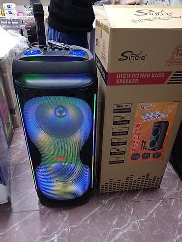 tv box smart: Yeni Audio Pro Kolonka, Növ - Bluetooth, rəng - Qara — 2