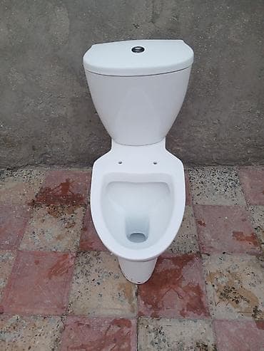 Sarnıçlı döşəmə tipli unitaz - Material: yüksək keyfiyyətli sanitar lalafo.az -da Sarnıçlı döşəmə tipli unitaz - Material: yüksək keyfiyyətli sanitar
