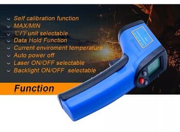 lazer termometr: LAZER TERMOMETR 🔸️Lazer Termometr -50°C ~ + 600°C 🔸️Model•NORM•TS600 — 6