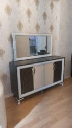 mətbəx stol stul ikinci əl: Qonaq otağı üçün, İşlənmiş, Açılan, Dördbucaq masa, 6 stul — 6