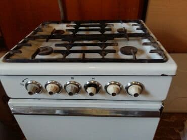 газовые печи: Плита Газовая, Отдельностоящая, 4 конфорки — 1