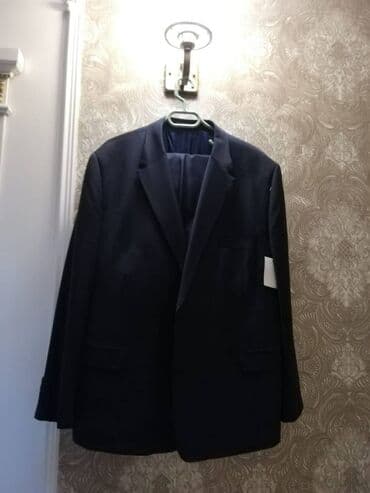 kişi ucun klassik qara kostyum: Kisi kostyumu - tund mavi. C&A markasi - Almanyadan alinibdir - — 3