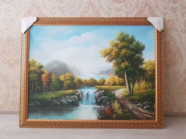 uz sekiller: Tablo Xaricdən alınıb 200 dollara alınb 125 azn satılır Real alıcı — 2