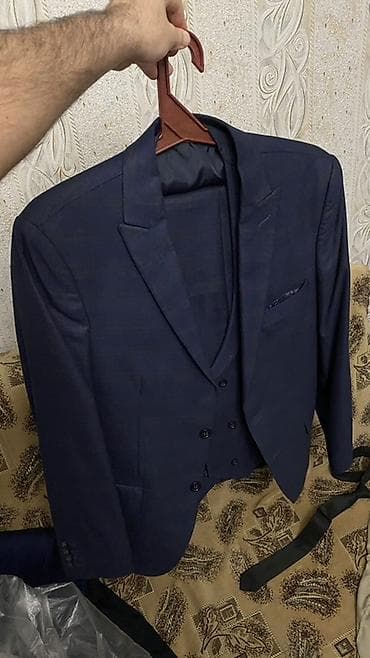 Kostyum, Demisezon, Milano, S, rəng - Göy