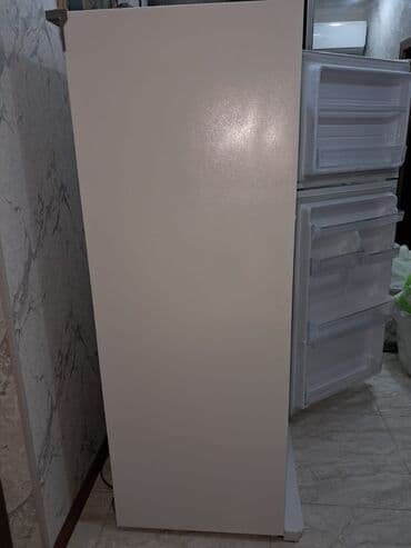 xoladelnik: İşlənmiş 2 qapılı Sharp Soyuducu Satılır, rəng - Ağ, Təkərli — 3