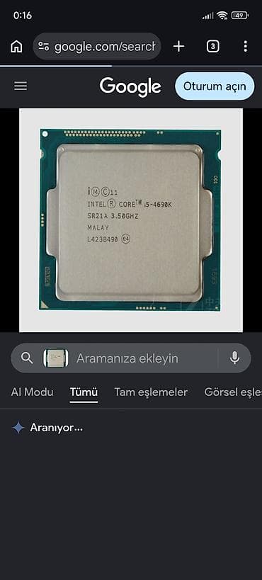 Prosessorlar: Prosessor Intel Core i5 I5 4690K, 3-4 GHz, 4 nüvə, İşlənmiş — 1