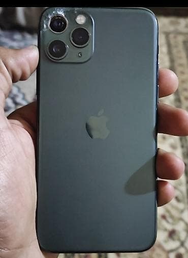 IPhone 11 Pro, 64 GB, Matte Midnight Green, Face ID lalafo.az -da IPhone 11 Pro, 64 GB, Matte Midnight Green, Face ID