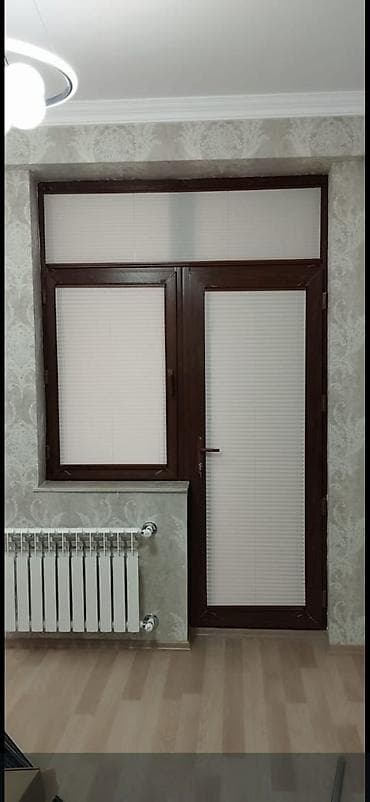 aluminium qapi pencere: Plisse jalüzlər – pəncə və qapı üçün - Material: sıx, qatlanaraq — 3