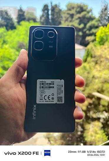 redmi note 9 optimal: Infinix HOT 50 Pro, 256 GB, rəng - Qara, Zəmanət — 4