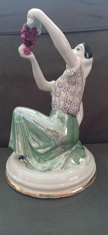 bronza fiqurlar: Fiqur, Keramika, rəng - Ağ — 3