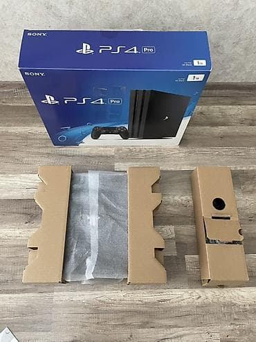 Xbox Series S: PS 4 Pro 1TB . Konsol yenidir Tam ideal vəziyyətdədir,heç bir problemi — 4