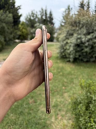 kontakt home iphone 17 pro max qiyməti: IPhone Xs Max, 256 GB, Qızılı, Face ID — 7