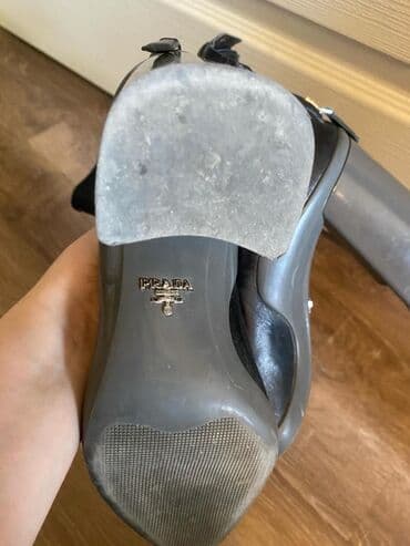 maxroviy çəkmələr: Prada qadın çəkmələri original 38 razmer yeni kimi - Model: dar — 2