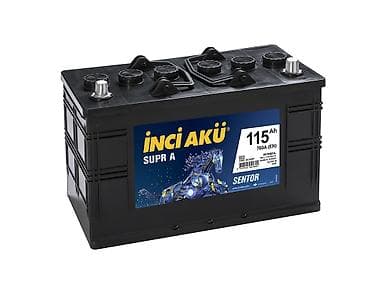Inci Akü, 115 ah, Orijinal, Türkiyə, Yeni