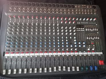 Dynacord PowerMate 1600 gücləndiricili mikser + EV Tour X akustik