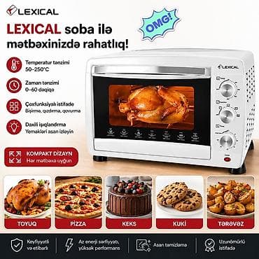 mini printer: Duxovka Lexical, Elektrik, rəng - Ağ, Ayrıca dayanan, Yeni — 1