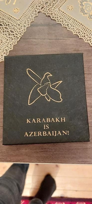 qarabag imzali forma: Məhsul: “Qarabağ Azərbaycandır” gümüş xatirə sikkəsi – Türkiyə — 1