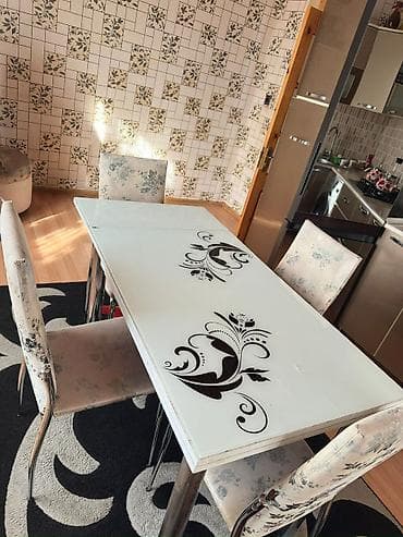 Mətbəx masası və 4 oturacaq 120 azn❗ Ünvan Bilgəh Pərvin🎀9778 lalafo.az -da Mətbəx masası və 4 oturacaq 120 azn❗ Ünvan Bilgəh Pərvin🎀9778