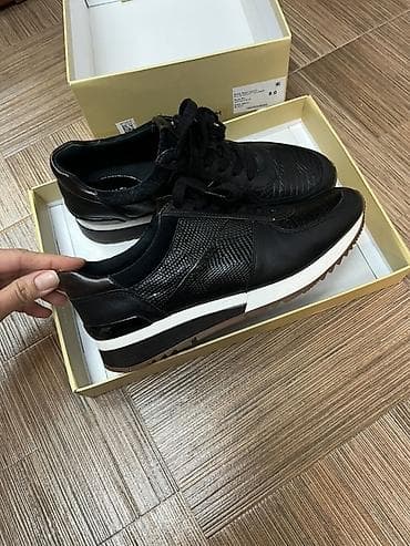 krasovkalar qadin ucun: Michael Kors qadın idman ayaqqabısı - Model: Michael Kors (arxa — 2