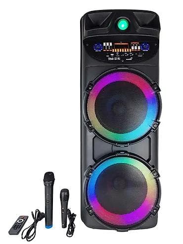 akustik sunger: Karaoke partnyoru – portativ Bluetooth akustik sistem - İki ədəd iri — 1
