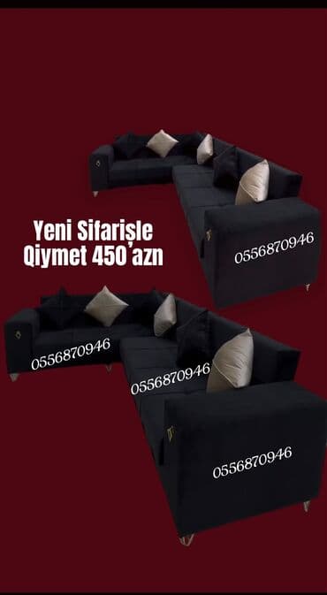 mətbəx ucun divan: Künc divan, Yeni, Açılan, Bazalı, Parça, Pulsuz çatdırılma — 5