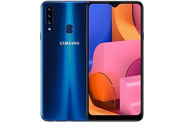 samsung tab: Samsung Galaxy A22, 32 GB, rəng - Göy, Barmaq izi — 1