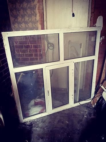 standart qapi olculeri: İşlənmiş İkiqat şüşə paketi Plastik pəncərə, Еni: 1 sm, Uzunluğu: 1 sm, Ödənişli quraşdırma — 1