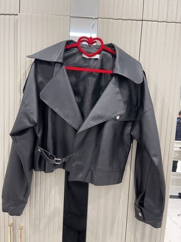 deri jaket: Qadın üst geyimləri – müxtəlif modellər - Tweed + denim kombinasiyalı — 4