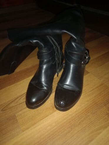 Ölçü: 38, rəng - Qara, İşlənmiş