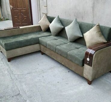 раскладные кресла в баку: Угловой диван, Новый, Раскладной, С подъемным механизмом, Ткань — 3