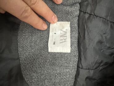 məktəbli paltarı: ZARA uşaq palto/kabanı - Brend: ZARA - Ölçü: 6 yaş, 116 sm - Rəng — 3