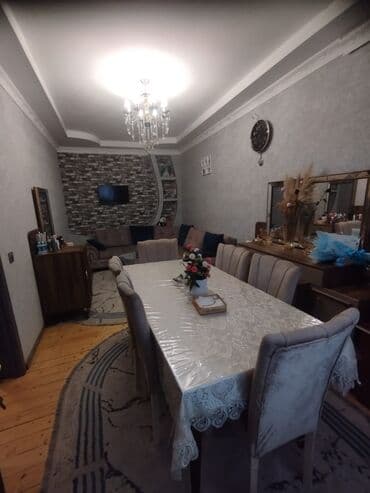 bakıda ucuz kiraye evler 2023: Binəqədi qəs. 4 otaqlı, 100 kv. m, Yeni təmirli — 3