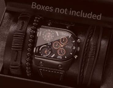 Другое: Новый, Комплекты с часами, цвет - Черный — 1