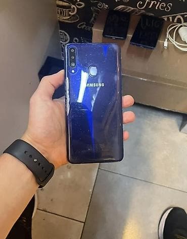kondisioner samsung: Samsung Galaxy A20s, rəng - Mavi, İki sim kartlı — 4