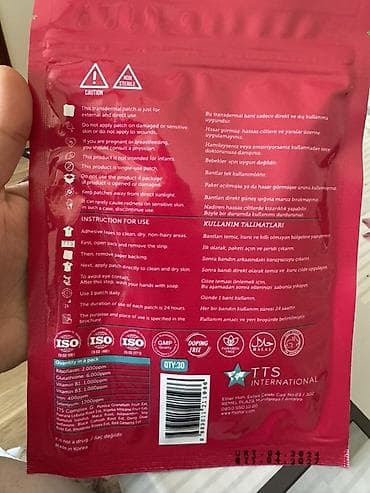 patch: TTS International Woman Patch – transdermal qadın bandı Qadın — 2