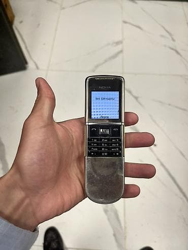 telefon lambard: Nokia 8 Sirocco, rəng - Gümüşü, Düyməli — 7