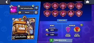 brawl stars account: Brawl Stars oyun hesabı - Kupa: 101,118+ 80 11 seviye Qeyd: Təsvir — 2