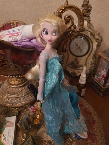 oyuncaq mağazası instagram: Elsa və Anna sounds dondurulmuş gəlincik kukla Disney original — 1