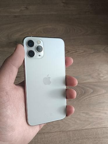 iphone 11 pro qiymeti irsad: IPhone 11 Pro, 64 GB, Gümüşü, Simsiz şarj — 1