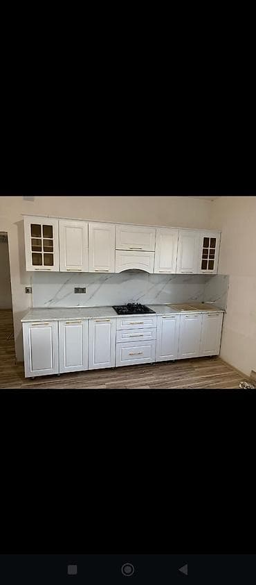 metbex şkaf: Sifarişlə mətbəx dəsti, Özü çəkən petlələr, MDF, Kredit var, Pulsuz çatdırılma — 7