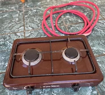 mini pec: Qaz plitəsi Stolüstü, 2 gözlü, İşlənmiş — 2