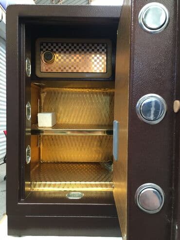 копилка на 100 тысяч сом таблица: Seyf hündürlük 60,eni38,derinlik34 açarilə və kodilə işləyir — 2