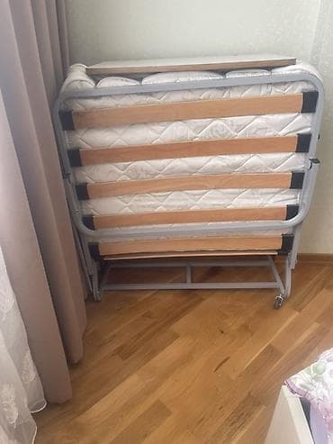 matras ortopedik: Yığılan qonaq çarpayısı və döşək dəsti - Tip: qatlanan (silsiləli — 2