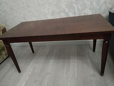 kuxna stolları: Düz masa, Açılmayan, Təkərsiz, Taxta, Zəmanətsiz — 1