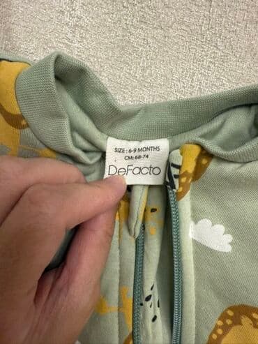 təzə doğulmuşlar üçün transformer qış kombenzonları: Kombinezon, Uniseks, 6 - 9 ay, Defacto — 3