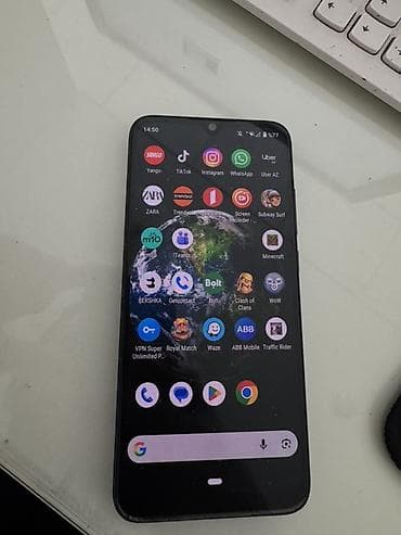 Xiaomi Mi A3, 64 GB, rəng - Göy, 
 Barmaq izi
